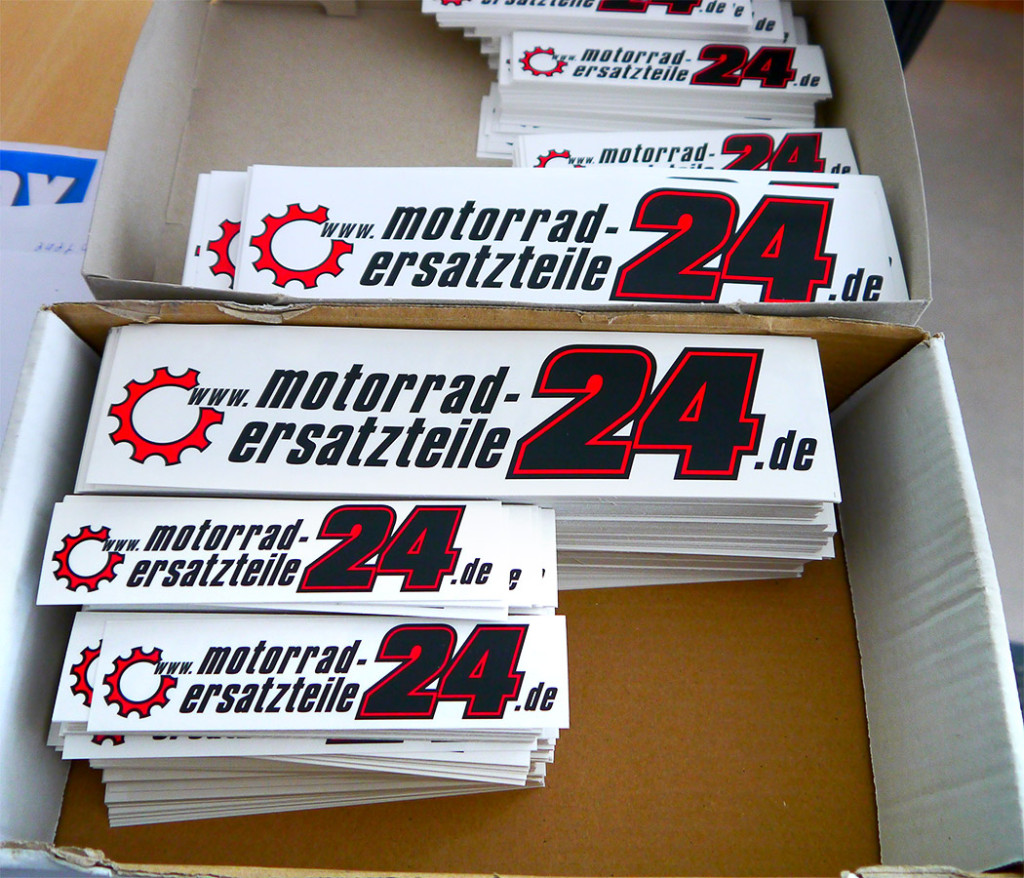 Motorrad-Ersatzteile24 Logo als Aufkleber | Motorrad Blog