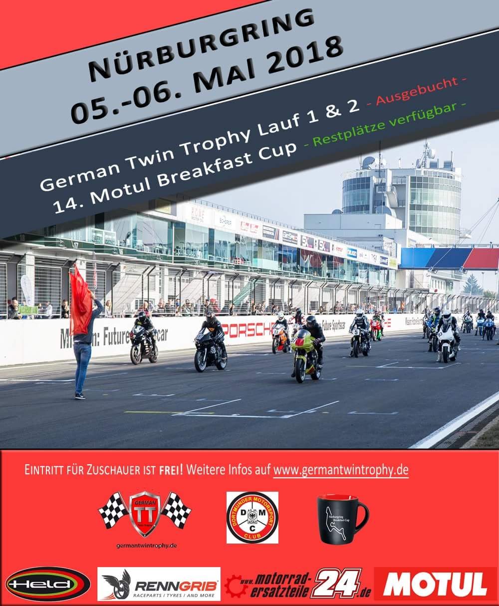 1. GTT – Lauf + Motul Breakfast – Cup Nürburgring